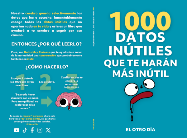 Libro - 1000 Datos Inútiles Que Te Harán Más Inútil